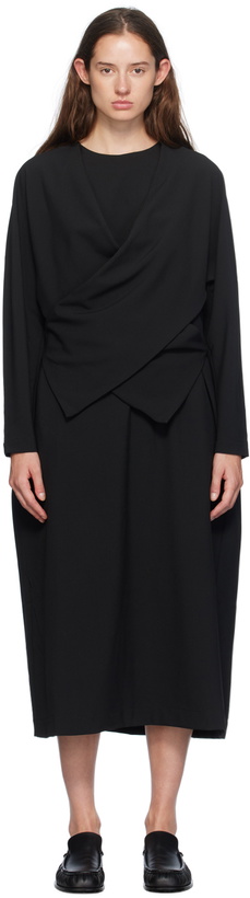 Photo: Henrik Vibskov Black Hazi Midi Dress
