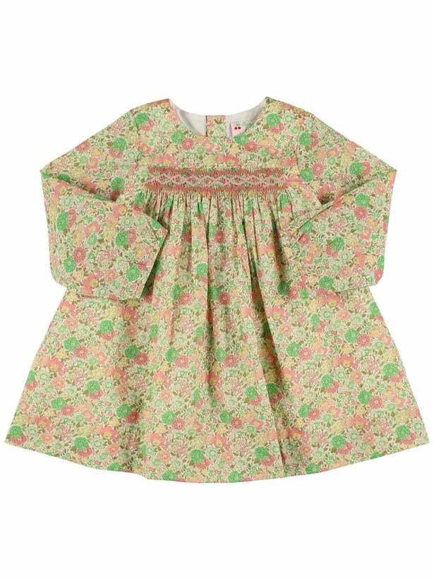 Photo: BONPOINT Floral Printed Cotton Dress