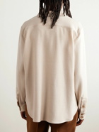 UMIT BENAN B - Wool, Silk and Cashmere-Blend Shirt - Neutrals