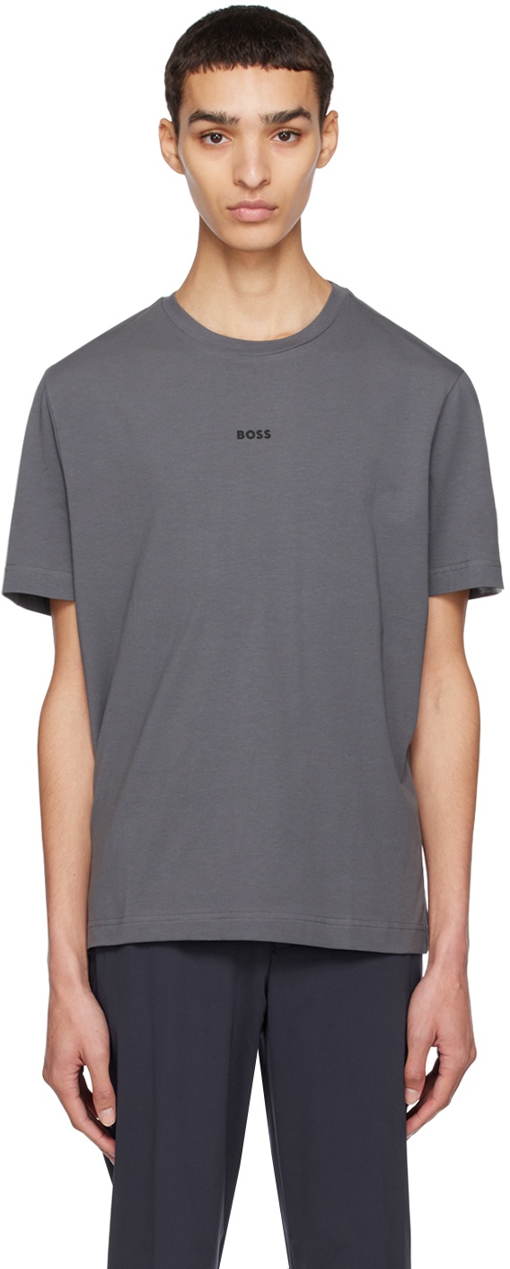 BOSS Gray TChup T-Shirt BOSS