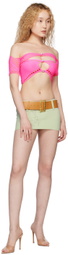 Poster Girl Green Suzan Miniskirt