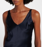 Dorothee Schumacher Sense of Shine silk-blend satin top