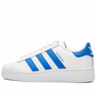 Adidas Superstar XLG Sneakers in White/Blue