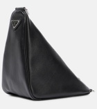 Prada Triangle leather shoulder bag