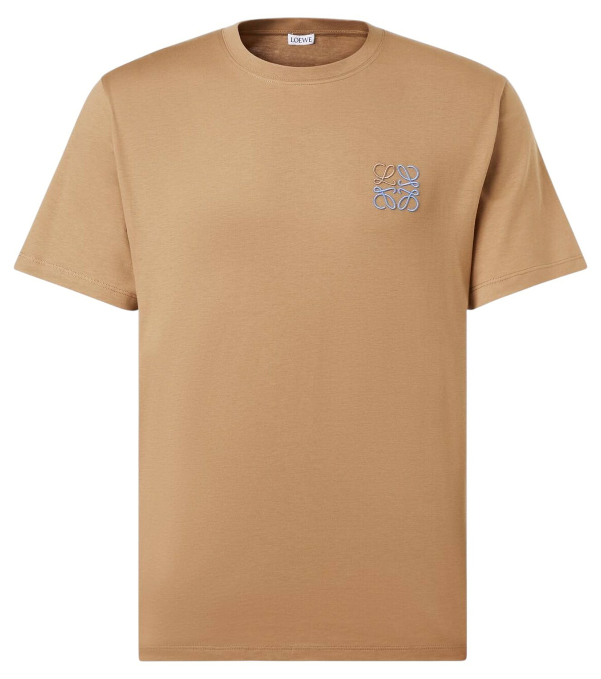 さらなる高みへ【LOEWE】Anagram cotton jersey T-shirt Anagram cotton jersey T-shirt in white - Loewe | Mytheresa