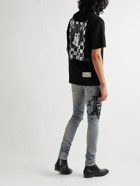 AMIRI - Wes Lang Printed Cotton-Jersey T-Shirt - Black