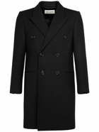SAINT LAURENT - Diagonale 50s Wool Coat