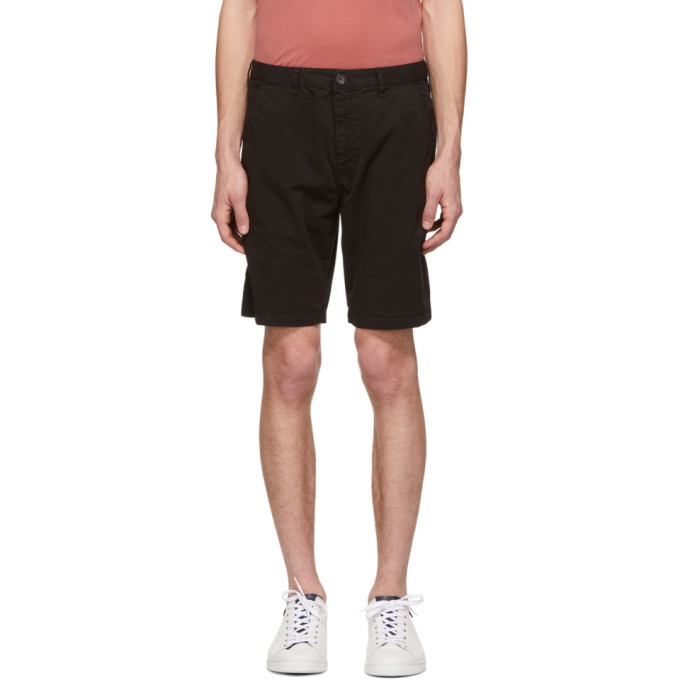 Photo: PS by Paul Smith Black Regular Fit Shorts