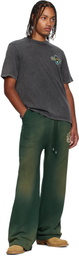 AMIRI Green 'MA' Crest Sweatpants
