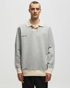 Helmut Lang Terry Polo Grey - Mens - Polos
