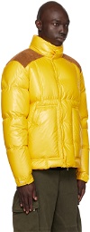Moncler Yellow Ain Down Jacket