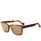 Moncler Men's ML0171 Sunglasses in Dark Havana/Green