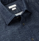 Incotex - Cotton-Flannel Shirt - Blue