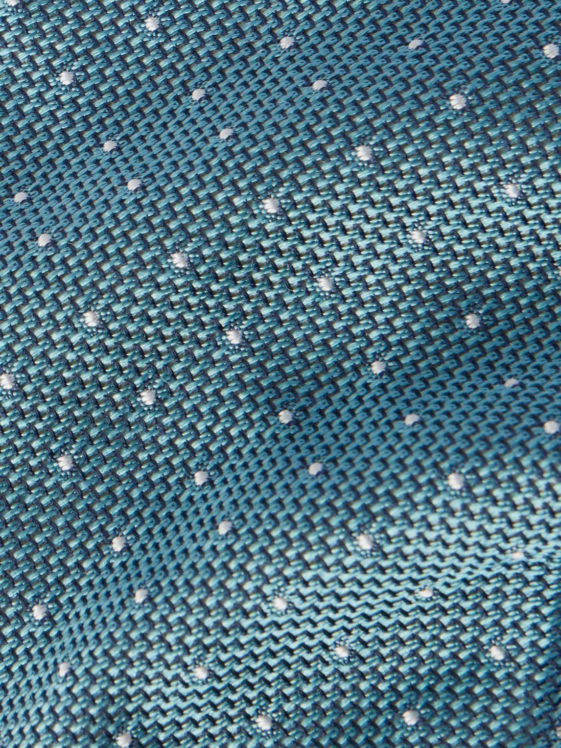 Richard James - 8cm Polka-Dot Silk-Jacquard Tie