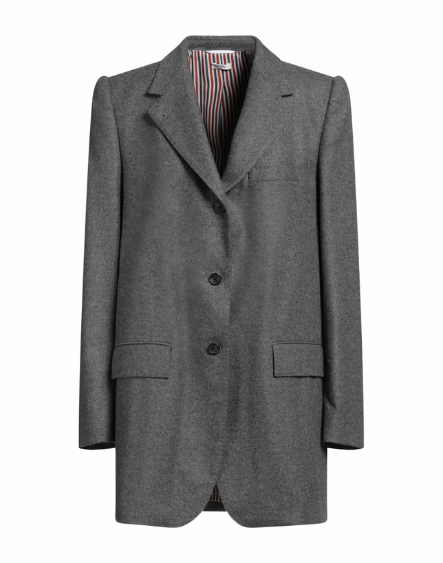 Photo: Thom Browne Womens Blazer in Grey