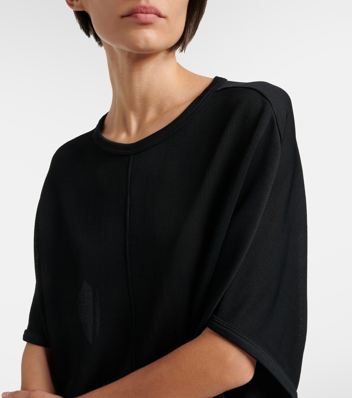The Row Delyra ruched jersey gown