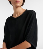The Row Delyra ruched jersey gown