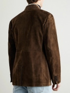 Dunhill - Suede Blazer - Brown