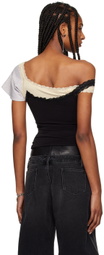 ALL-IN Black Double Tank Top
