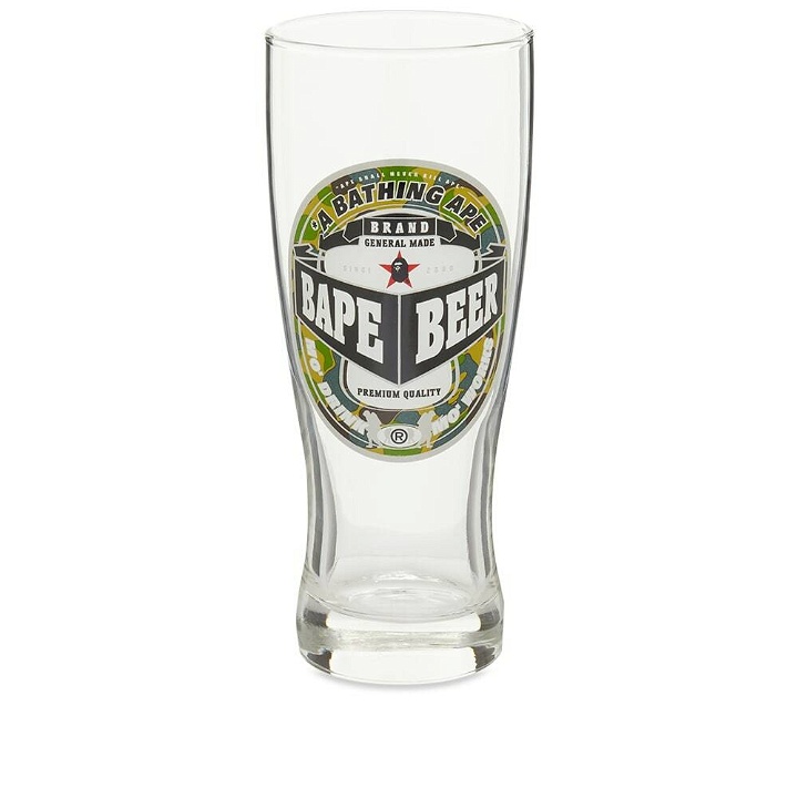 Photo: A Bathing Ape Beer Glass