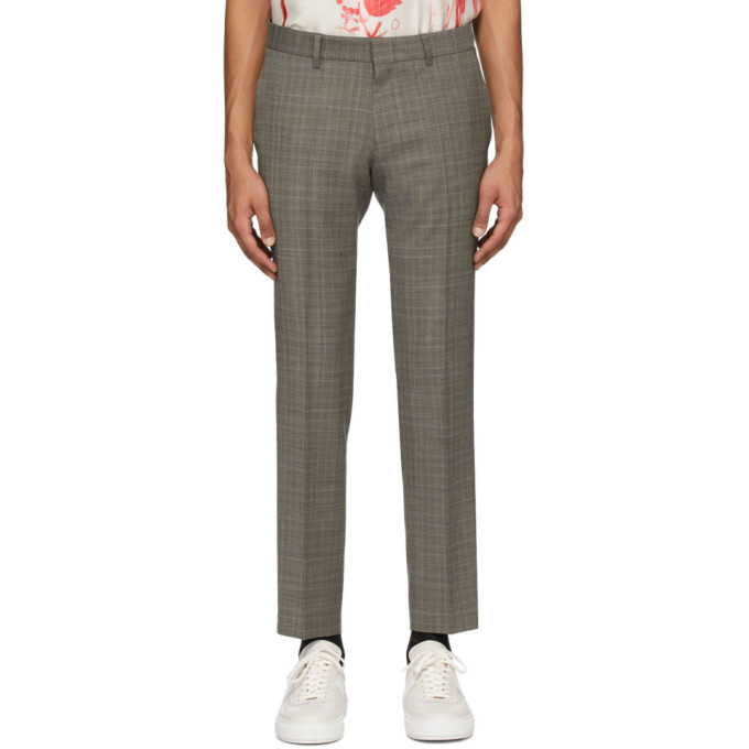 Photo: Tiger of Sweden Grey Check Tord Trousers