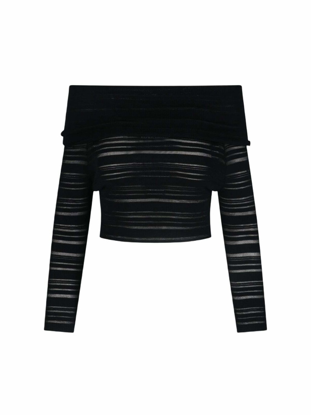 Photo: ANDREĀDAMO Striped Crop Top