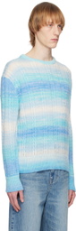 System Blue Gradient Sweater