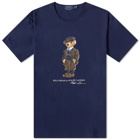 Polo Ralph Lauren Men's Heritage Bear T-Shirt in Newport Navy Heritage Bear