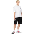 Off-White White Motion Arrow Skate T-shirt