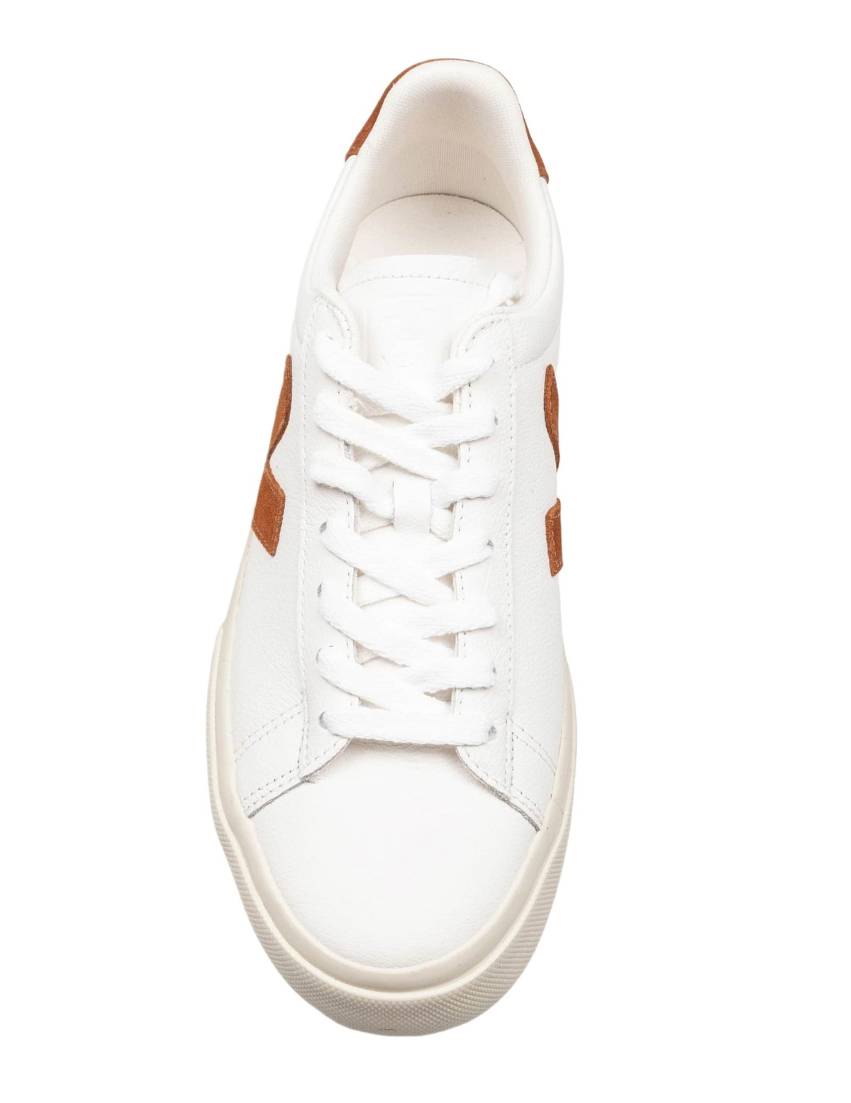 Veja Campo Chromefree In Leather Color White/camel