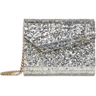Jimmy Choo Silver Candy Clutch