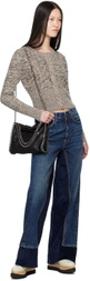 Stella McCartney Beige Crewneck Cardigan