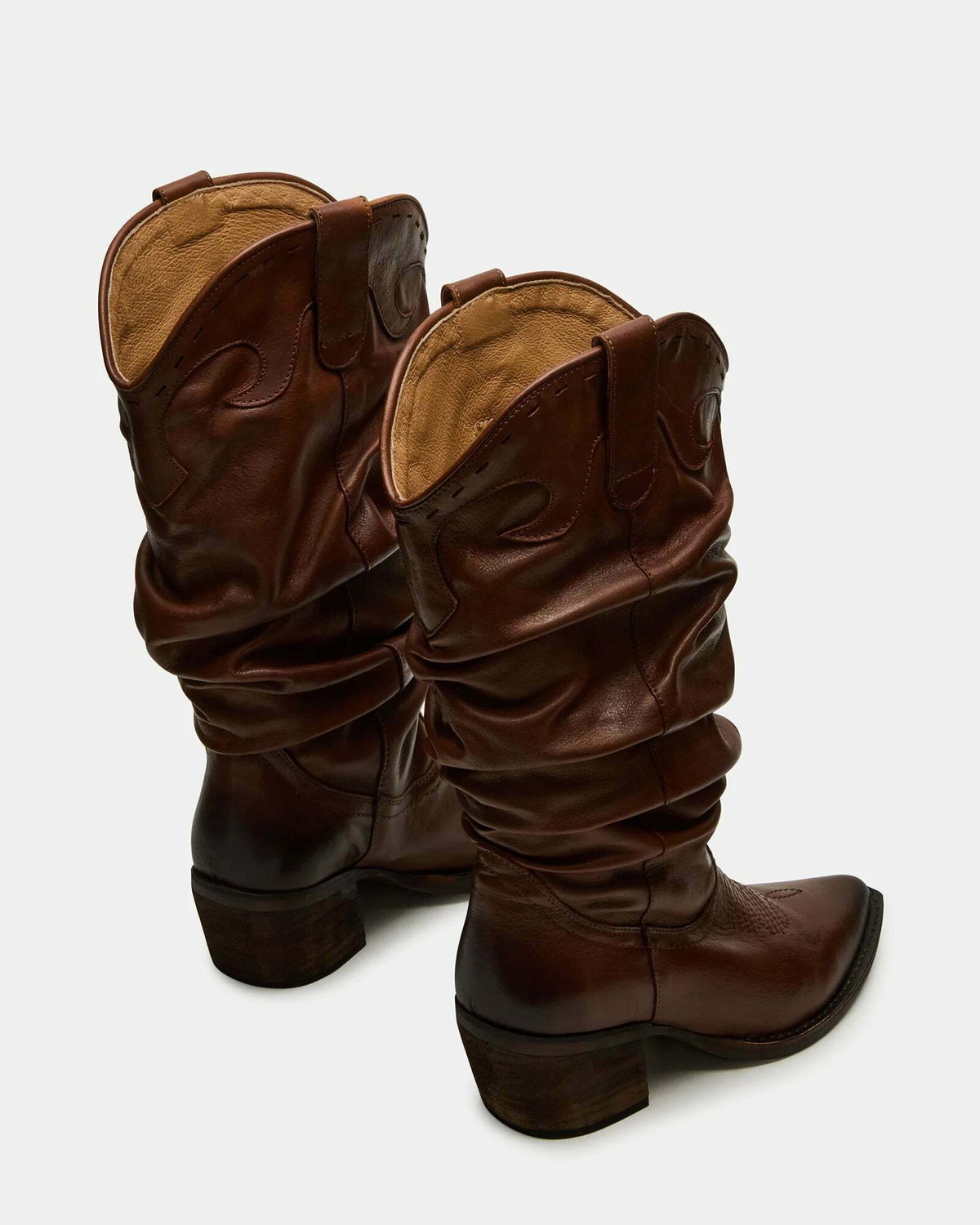 Steve Madden Stage Boots in Brown