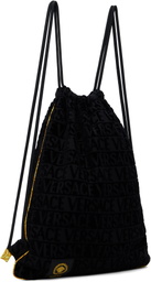 Versace Black 'I Heart Baroque' Gym Carrier