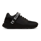 Burberry Black Ronnie Zig Sneakers