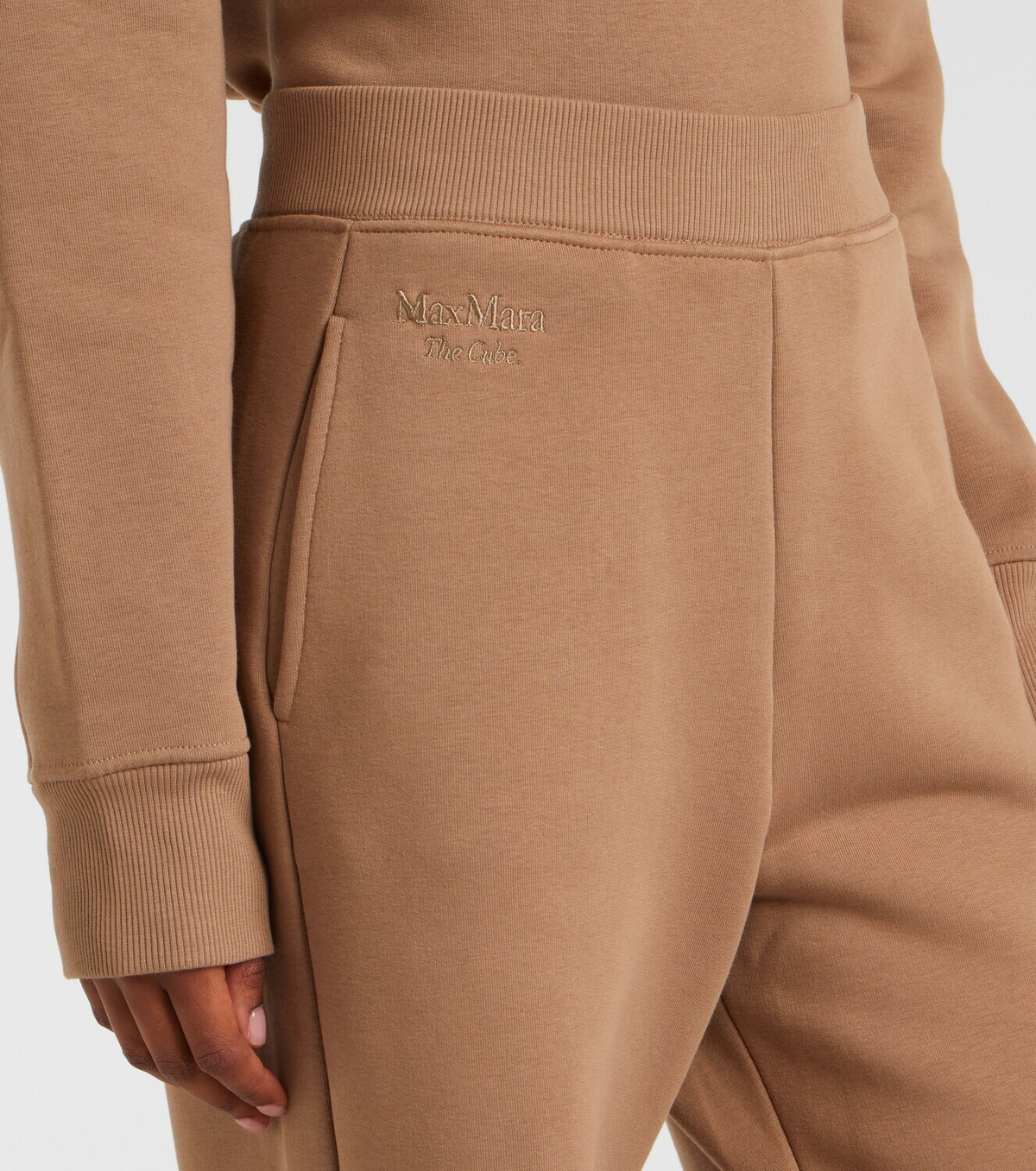 'S Max Mara Pompeo cotton-blend jersey sweatpants