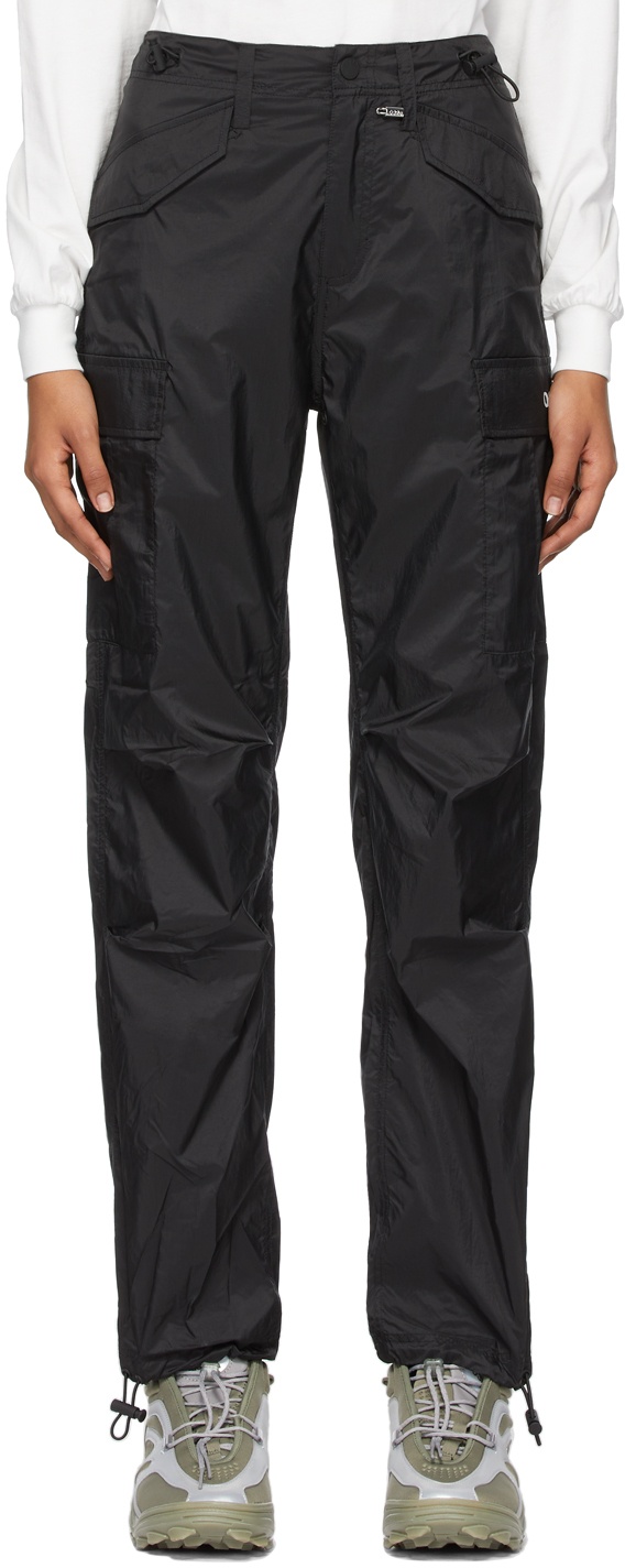 032c Black Nylon Cargo Pants 032c
