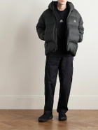 Nike - ACG Lunar Lake Logo-Embroidered Quilted Therma-FIT ADV Nylon-Ripstop Hooded Jacket - Black