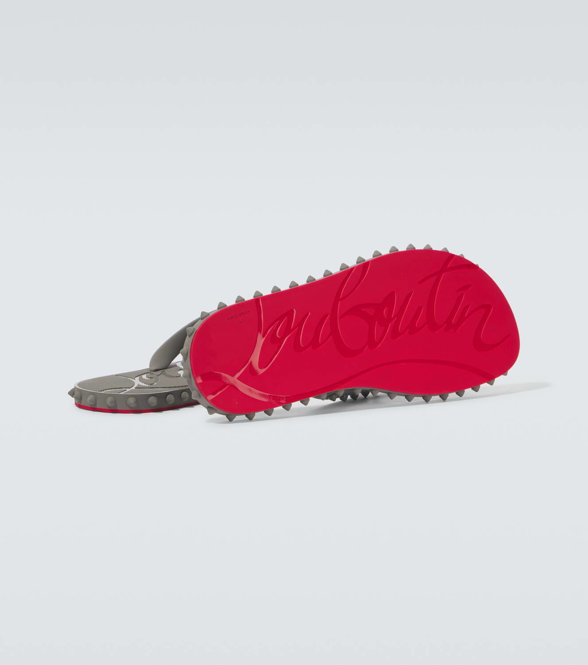 Christian Louboutin Super Loubi Flip spiked thong slides