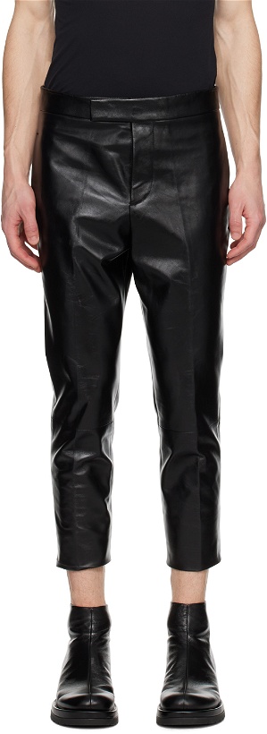 Photo: SAPIO Black Nº 7 Leather Pants