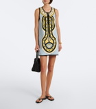 La DoubleJ Totem printed cotton minidress