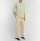 Auralee - Oversized Cotton-Jersey T-Shirt - Green