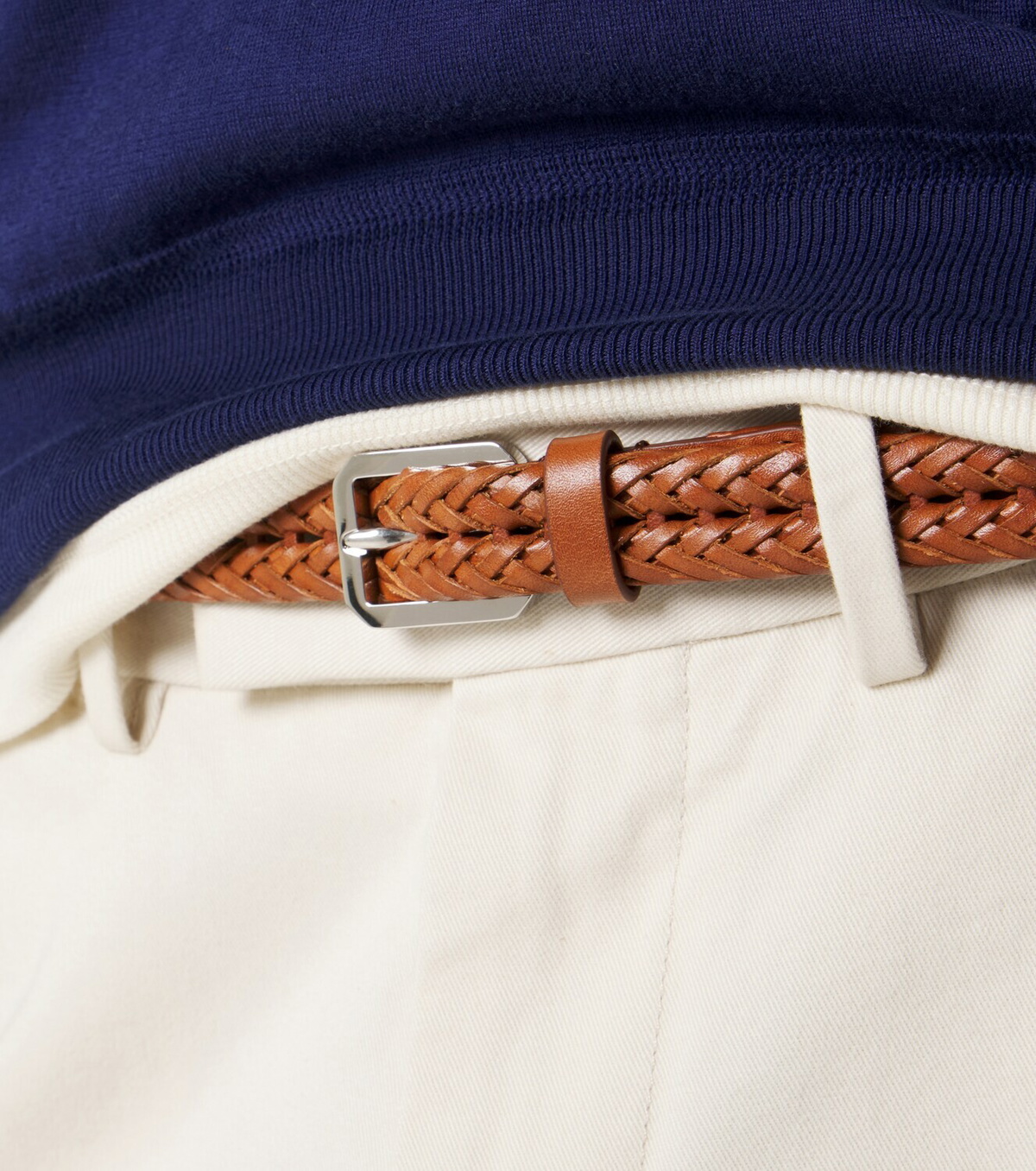 Tom Ford Braided leather belt