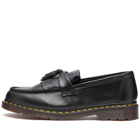 Dr. Martens Men's Adrian Tassel Loafer in Black Cambridge