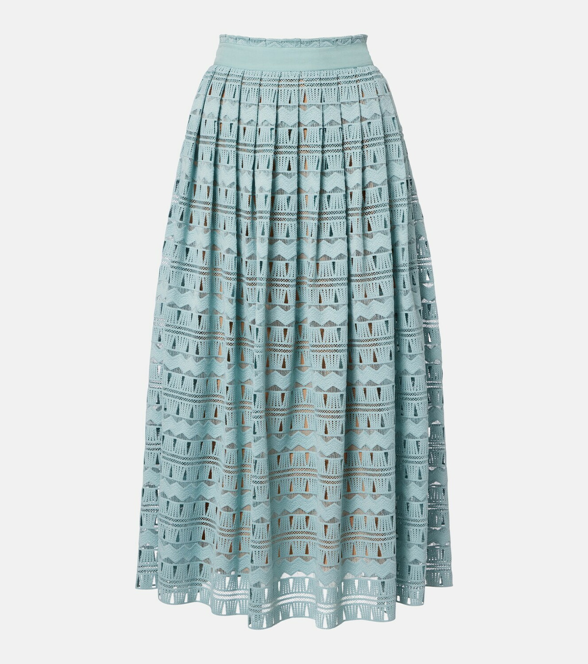 Elie Saab Knitted maxi skirt