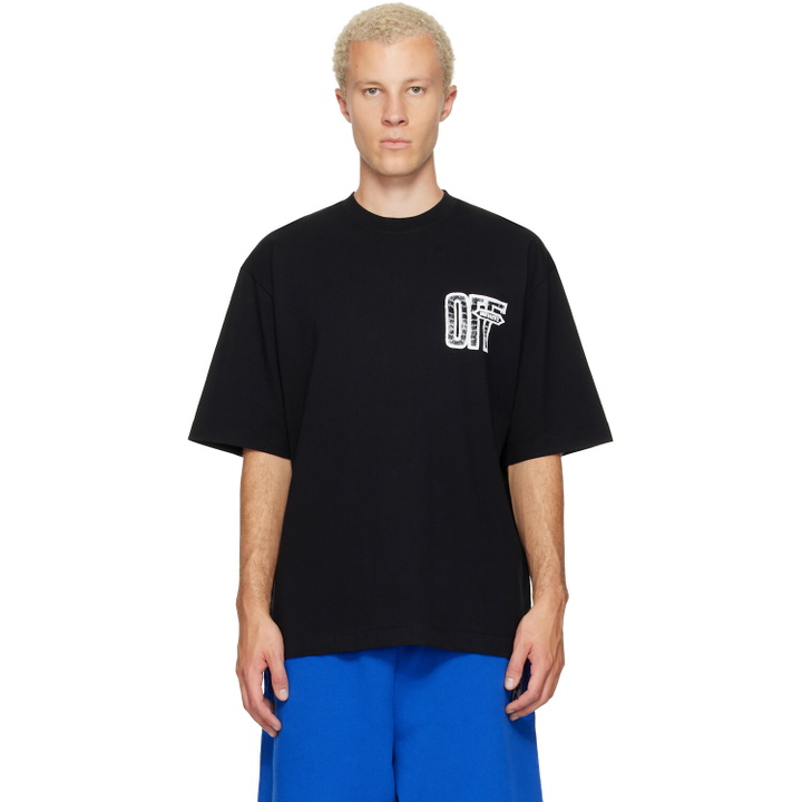 Photo: Off-White Black Motion Arrow Skate T-shirt