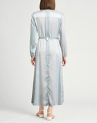 Peserico Womens Maxi dress Sky in Blue