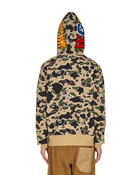 A Bathing Ape Sta Camo Shark Zip Hooded Sweatshirt