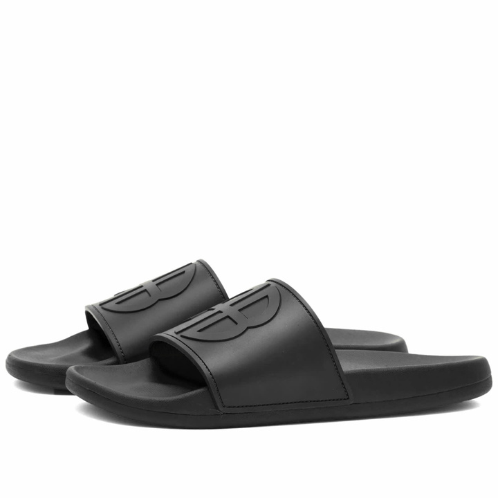 Photo: Anine Bing Women's Isla Logo Slides in Black