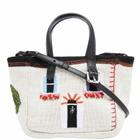 JW Anderson Women's House Mini Belt Tote in Off White 